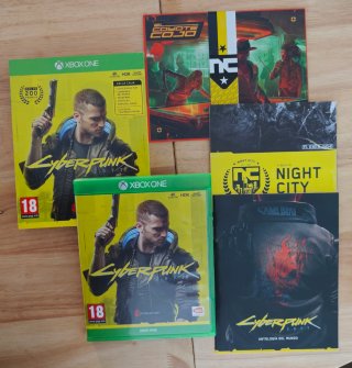 Cyberpunk 2077 Xbox One Juego + Extras