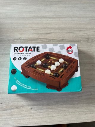 Juego de Mesa 4 en ralla Rotativo