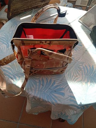 Bolso militar camuflaje