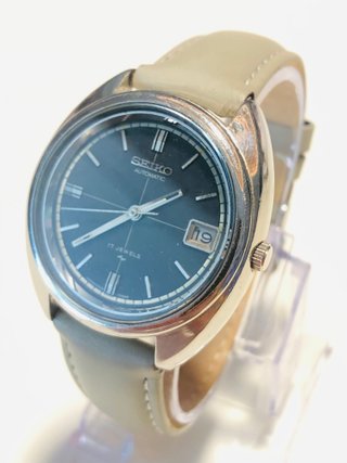 Reloj Seiko Automático Negro 17 Joyas