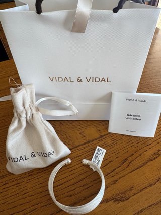 Pulsera Rígida Vidal & Vidal Mujer Plata