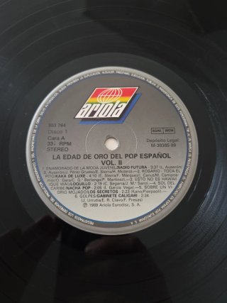 Vinilo La Edad de Oro del Pop Español Vol. II
