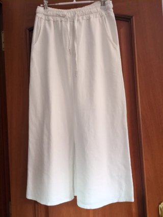 Falda Blanca de Algodón S\M