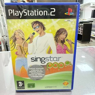 Videojuego PS2 Singstar Pop