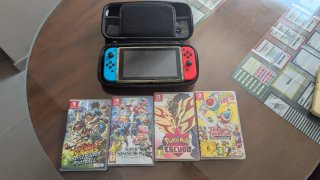 Nintendo Switch Azul/Rojo + 3 juegos