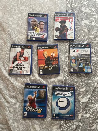 Pack 7 Videojuegos PlayStation 2 (PS2)
