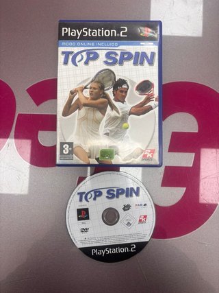 Videojuego PS2 top spin ps2