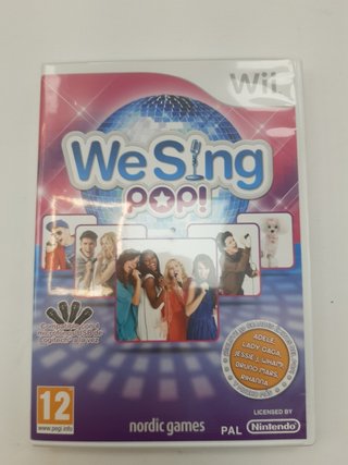 Videojuego Wii We Sing Pop Wii Con Micros