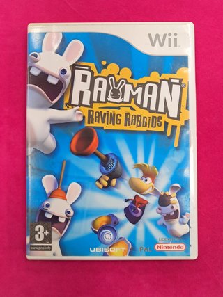 Videojuego Wii Rayman Raving Rabbids