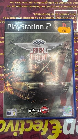 Videojuego PS2 Seek and Destroy