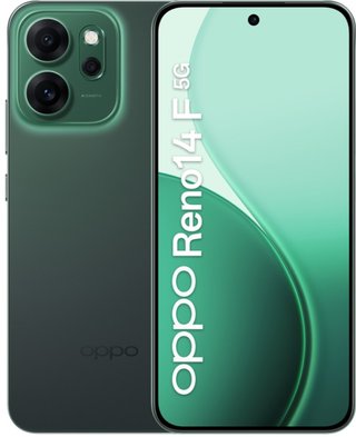 OPPO Reno 14F 5G 256GB Verde