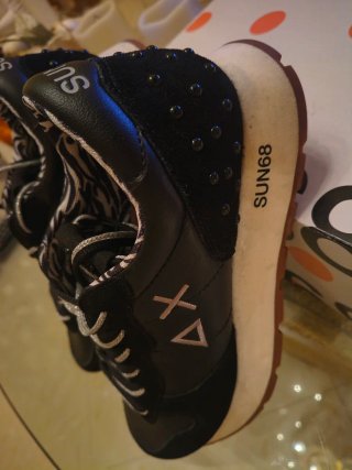 Scarpe Sun 68 donna nere