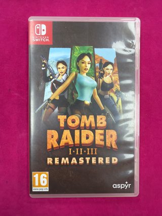 Videojuego Nintendo Switch tomb raider I-II-III remastered