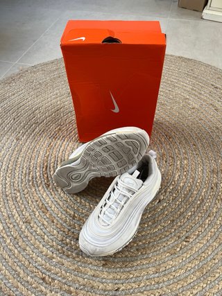 Zapatillas Nike Air Max 97 Beige/Blanco Talla 38.5