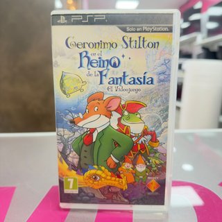 Videojuego PSP Geronimo Stilton en el Reino de la Fantasia