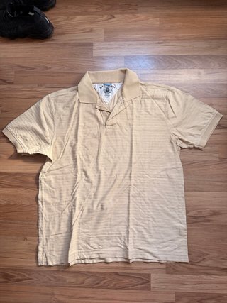 Polo Hilfiger Rayas Beige Talla L