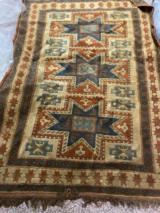 Alfombra turca auténtica lana