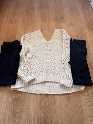 Set 2 Leggings y Jersey Invierno Talla M