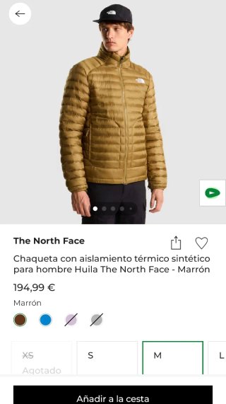 Chaqueta The North Face Huila Marrón