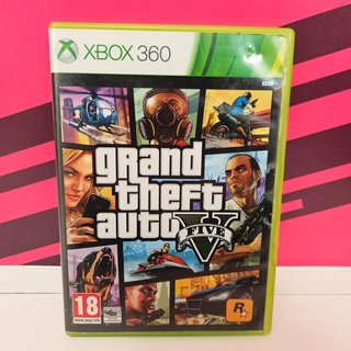 Videojuego Xbox 360 Grand Theft Auto V (2CDs)