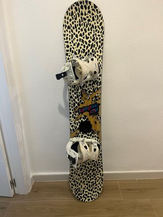 Tabla Snowboard + fijaciones Flow