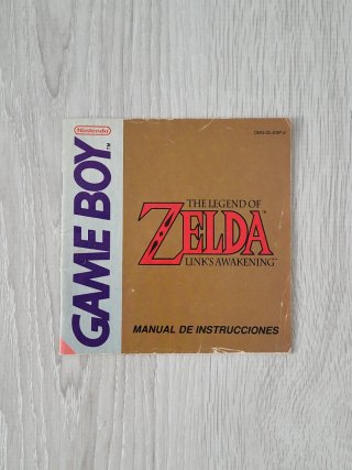 Manual Zelda Link's Awakening Game Boy