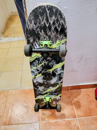 Monopatín Oxelo Diseño Lobo