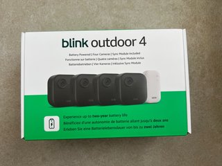 Blink Outdoor 4 Kit 4 Telecamere + Sync Module