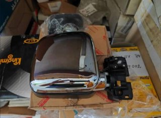 Espejo Izquierdo Cromado Toyota Hilux