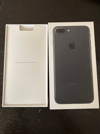 Scatola iPhone 7 Plus Apple Nero