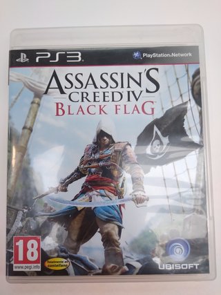 Videojuego PS3 assasins creed black flag