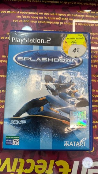 Videojuego PS2 Splashdown