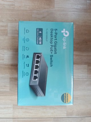 TP-Link TL-SG1005LP Switch PoE+ 5 Puertos