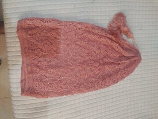 Gorro de Punto Goyesca Rosa salmon adulto