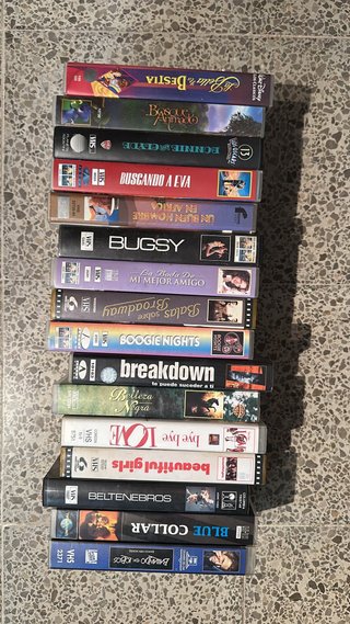 Lote 20 VHS Películas Variadas