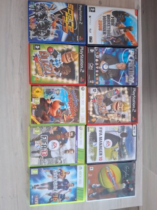 Lote de 10 Videojuegos (PC, PS2, Xbox 360)