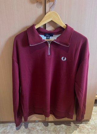 Jersey Fred Perry Burdeos