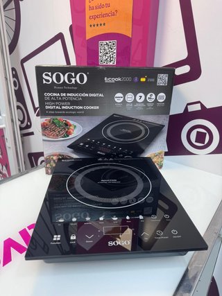 Placa Induccion Sogo Ecook2000 (sin Uso)