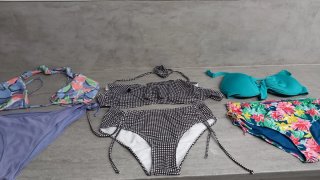 Lote de 3 bikinis