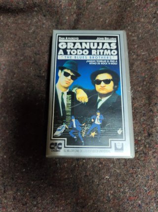 VHS Granujas a todo ritmo - The Blues Brothers