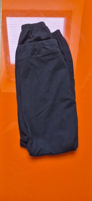 Pantalón de malla negro
