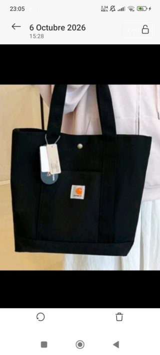 Bolso Carhartt Negro