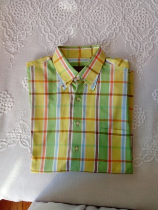 Camisa Liza cuadros hombre