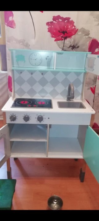 Cocina de madera infantil