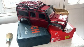 Carrocería crawler Traxxas TRX-4 Defender