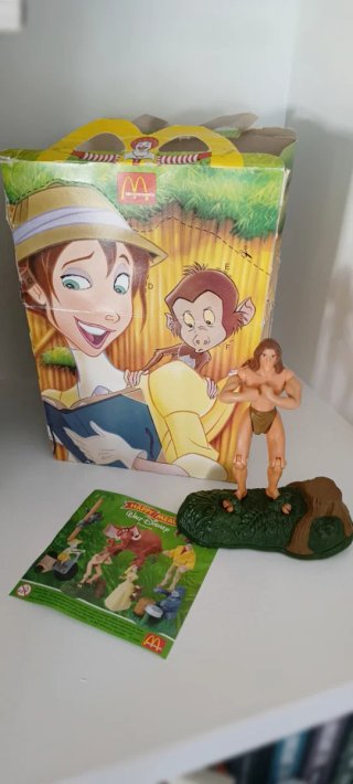 Tarzán Disney McDonald's Happy Meal 1999.