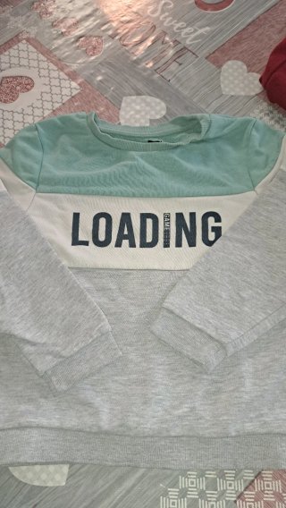 Sudadera infantil LOADING GAME