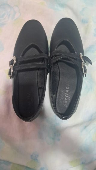 Bailarinas Marypaz Negras con Hebillas