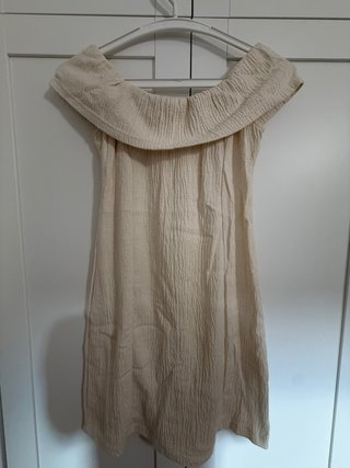 Vestido mini blanco