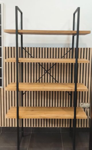 Estantería 5 baldas 100x32.5x174cm